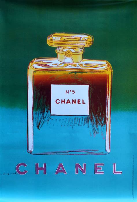 warhol chanel poster|Chanel 5 andy Warhol.